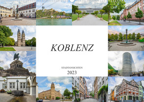 Koblenz Stadtansichten (Wandkalender 2023 DIN A2 quer) von Meutzner,  Dirk