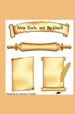 Kochbücher / Notizbuch mit retro Koch und Back Design, Kochbuch, Geschenkidee, Softcover, 100 karierte Seiten von Health,  Notizbuch