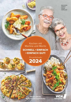 Kochen mit Martina und Moritz – Rezeptkalender 2024 23,7×34