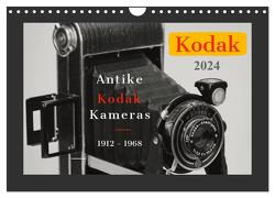 KODAK Antike Kameras 1912 – 1968 (Wandkalender 2024 DIN A4 quer), CALVENDO Monatskalender von Fraatz,  Werner Plösser,  Barbara