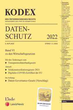 KODEX Datenschutz 2022 von Doralt,  Werner, Pachinger,  Michael