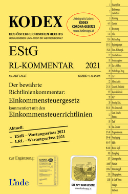 KODEX EStG Richtlinien-Kommentar 2021 von Bauer,  Manfred, Doralt,  Werner