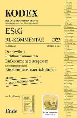 KODEX EStG Richtlinien-Kommentar 2023 von Bauer,  Manfred, Doralt,  Werner