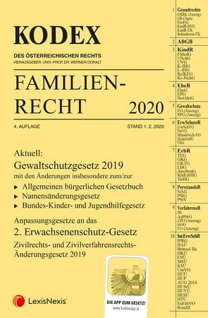 KODEX Familienrecht 2020 von Barth,  Peter, Doralt,  Werner