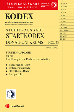 KODEX Startkodex Krems 2022/23 – inkl. App von Doralt,  Werner