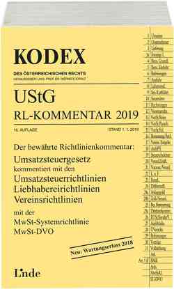 KODEX UStG-Richtlinien-Kommentar 2019 von Doralt,  Werner, Pernegger,  Robert