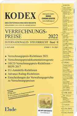 KODEX Verrechnungspreise 2022 von Doralt,  Werner, Macho,  Roland