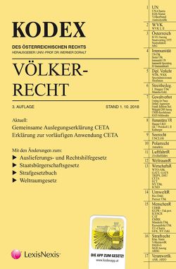 KODEX Völkerrecht 2018/19 von Beham,  Markus, Doralt,  Werner, Fink,  Melanie, Janik,  Ralph