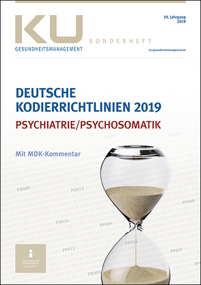 Kodierrichtlinien für die Psychiatrie/Psychosomatik 2019 von InEK Institut für das Entgeltsystem im Krankenhaus GmbH