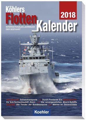Köhlers Flottenkalender 2018 von Witthöft,  Hans Jürgen