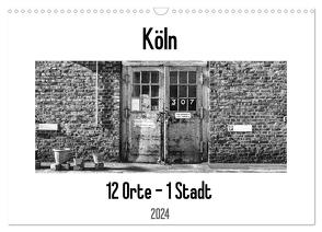 Köln. 12 Orte – 1 Stadt (Wandkalender 2024 DIN A3 quer), CALVENDO Monatskalender von Ahrens,  Patricia