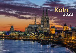 Köln 2023 Bildkalender A3 quer, spiralgebunden von Klaes,  Holger