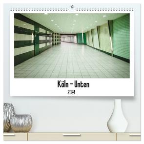 Köln – Unten (hochwertiger Premium Wandkalender 2024 DIN A2 quer), Kunstdruck in Hochglanz von Ahrens,  Patricia