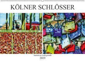 Kölner Schlösser – surreal ins Licht gestellt (Wandkalender 2019 DIN A2 quer) von Meerstedt,  Marina