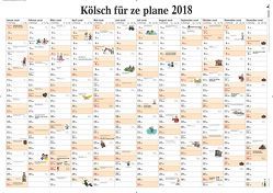 Kölsch für ze plane 2018 von Lüttgau,  Ernst Gustav