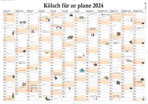 Kölsch für ze plane 2024 von Lüttgau,  Ernst Gustav