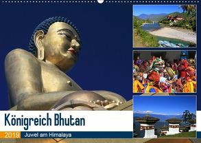 Königreich Bhutan – Juwel am Himalaya (Wandkalender 2019 DIN A2 quer) von Herzog,  Michael