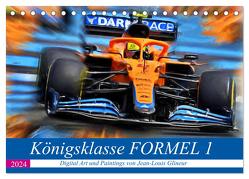 Königsklasse FORMEL 1 (Tischkalender 2024 DIN A5 quer), CALVENDO Monatskalender von Glineur,  Jean-Louis