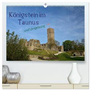 Königstein im Taunus und Umgebung (hochwertiger Premium Wandkalender 2024 DIN A2 quer), Kunstdruck in Hochglanz von Stark-Hahn,  Ilona