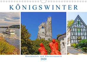 Königswinter. Drachenfels und Rheinromantik (Wandkalender 2020 DIN A4 quer) von M. Laube,  Lucy