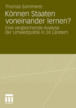 Können Staaten voneinander lernen? von Sommerer,  Thomas