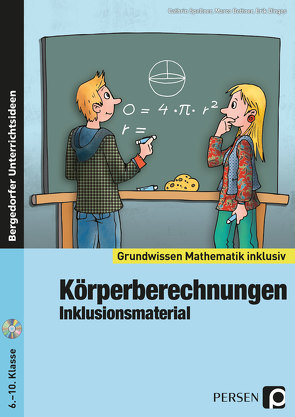 Körperberechnungen – Inklusionsmaterial von Bettner,  Marco, Dinges,  Erik, Spellner,  Cathrin