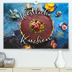 Köstliche Kuchen (Premium, hochwertiger DIN A2 Wandkalender 2023, Kunstdruck in Hochglanz) von SF