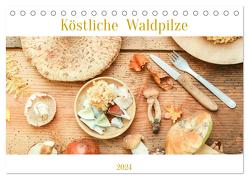 Köstliche Waldpilze (Tischkalender 2024 DIN A5 quer), CALVENDO Monatskalender von EflStudioArt,  EflStudioArt