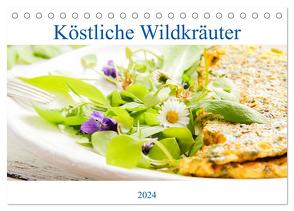 Köstliche Wildkräuter (Tischkalender 2024 DIN A5 quer), CALVENDO Monatskalender von EflStudioArt,  EflStudioArt