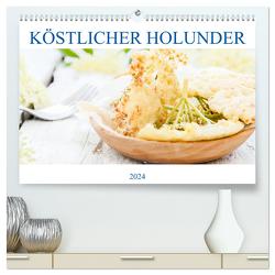 Köstlicher Holunder (hochwertiger Premium Wandkalender 2024 DIN A2 quer), Kunstdruck in Hochglanz von EflStudioArt,  EflStudioArt