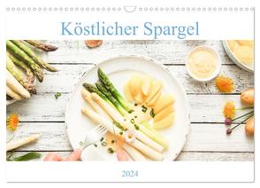 Köstlicher Spargel (Wandkalender 2024 DIN A3 quer), CALVENDO Monatskalender von EflStudioArt,  EflStudioArt