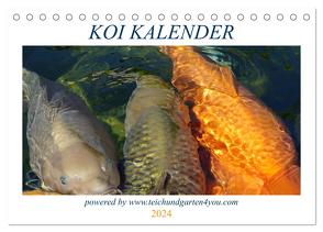 Koikichi Kalender 2024 (Tischkalender 2024 DIN A5 quer), CALVENDO Monatskalender von Wilhelm,  Florian