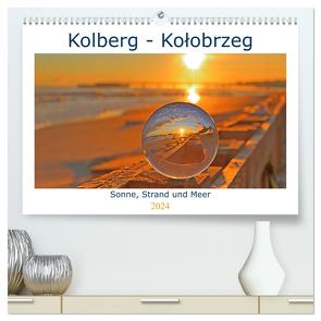Kolberg – Kolobrzeg (hochwertiger Premium Wandkalender 2024 DIN A2 quer), Kunstdruck in Hochglanz von Michalzik,  Paul