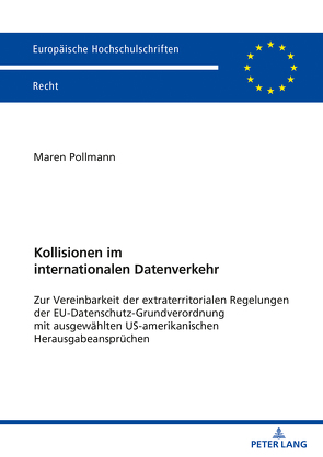 Kollisionen im internationalen Datenverkehr von Pollmann,  Maren