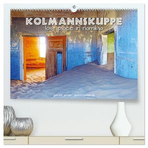 Kolmannskuppe Lost Place in Namibia (hochwertiger Premium Wandkalender 2024 DIN A2 quer), Kunstdruck in Hochglanz von Gerner,  Gabriele
