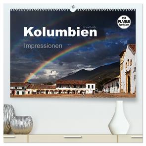 Kolumbien Impressionen (hochwertiger Premium Wandkalender 2024 DIN A2 quer), Kunstdruck in Hochglanz von boeTtchEr,  U