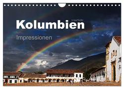 Kolumbien Impressionen (Wandkalender 2024 DIN A4 quer), CALVENDO Monatskalender von boeTtchEr,  U