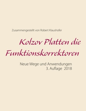 Kolzov Platten die Funktionskorrektoren von Klaushofer,  Robert