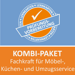 Kombi-Paket Fachkraft für Möbel-, Küchen- und Umzugsservice Lernkarten von Christiansen,  Jennifer, Rung-Kraus,  M.