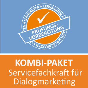 Kombi-Paket Servicefachkraft für Dialogmarketing Lernkarten von Christiansen,  Jennifer