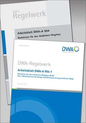Kombipaket Arbeitsblätter DWA-A 904-1 und DWA-A 904
