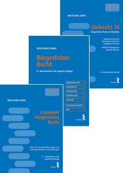 Kombipaket Casebook Bürgerliches Recht, Bürgerliches Recht und Zivilrecht 24 von Zankl,  Wolfgang