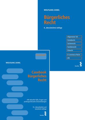 Kombipaket Casebook Bürgerliches Recht und Bürgerliches Recht von Zankl,  Wolfgang