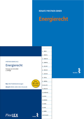 Kombipaket Energierecht und FlexLex Energierecht von Pirstner-Ebner,  Renate