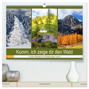 Komm, ich zeige dir den Wald (hochwertiger Premium Wandkalender 2024 DIN A2 quer), Kunstdruck in Hochglanz von Kramer,  Christa
