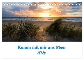 Komm mit mir ans Meer (Tischkalender 2024 DIN A5 quer), CALVENDO Monatskalender von Gierok / Magic Artist Design,  Steffen