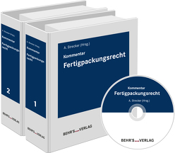 Kommentar Fertigpackungsrecht von Liebegall,  Dr. Alexander, Lindemann,  Rainer, Reinhard,  Dipl.-Ing. Sigurd, Riemer,  Dr. Boris, Strecker (†),  Dr. Arthur