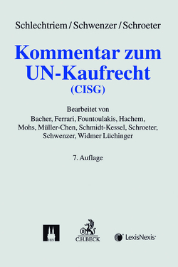 Kommentar zum UN-Kaufrecht (CISG) von Bacher,  Klaus, Schroeter,  Ullrich, Schwenzer,  Ingeborg