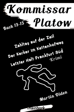 Kommissar Platow – Buch 13 – 15 von Olden,  Martin