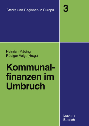 Kommunalfinanzen im Umbruch von Mäding,  Heinrich, Voigt,  Rüdiger